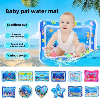 Large Baby Play Mat Summer Inflatable Water High Quality Baby Early Education Water Play Mat Suitable for Baby Activity Exercise