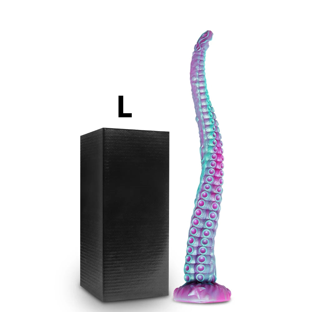 Long Anal Butt Plug Sex Toys Monster Dildo Octopus Tentacle Huge Silicone Dick Sex Adult Soft Dildo Female Masturbator