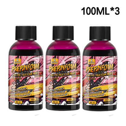 Pink Magic Foam Car Wash Shampoo Car High Concentration Sediment Pre-washed Off Wash Car Wash Soap Super Foam Cleaner X1 ﻿