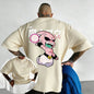 2026 New Dragon Ball Anime Cotton T-shirt Summer New Majin Buu Printed Men's and Women's Street Hip Hop Casual Short Sleeve Top