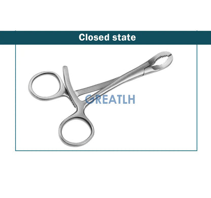 1pcs Phalanges Toothed Reduction Forceps Veterinary orthopedics Instruments
