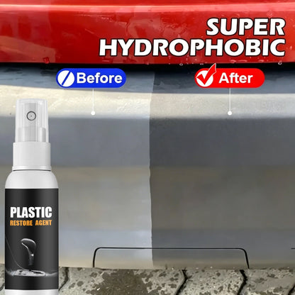 Car Plastic Restorer Back To Black Gloss Plastic Renovator Longlasting Coating Leather Restore Auto Polish Cleaning Products