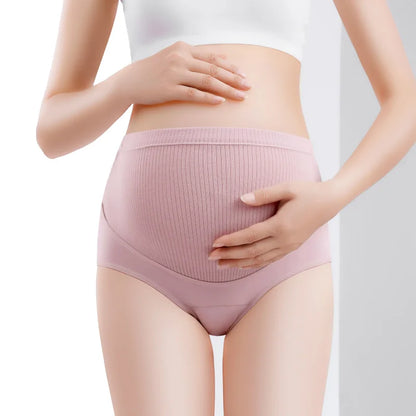 3PCS/set High Waist Intimate Clothes for Women Adjustable Waistband Pregnant Panties Cotton Maternal Panties Women's Underwear