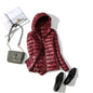 Ultra Light Down Jacket 2025 New Parkas basic Winter jackets Female Women velvet hooded Coats autumn Down Jacket Womens Outwear