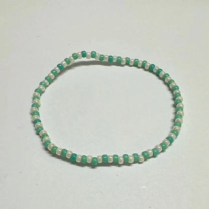 3mm Bohemian ladies beaded bracelet color mix and match fashionable versatile bracelet jewelry