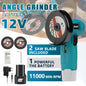 HILDA 12V/3 Inch Lithium Electric Angle Grinder Mini Small Household Handheld Cutting Machine Polishing Machine