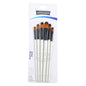 BOMEIJIA Paint Brushes Set Round Flat Angle Filbert Arylic Watercolor Oil Gouache Brush