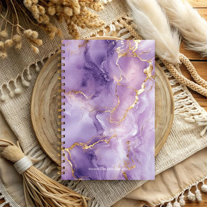 Marble Pattern Notebook, Journal, Blank Lined Pages, Ideal Gift for Note-Taking, Inspiring for Men and Women, Perfect for Studen