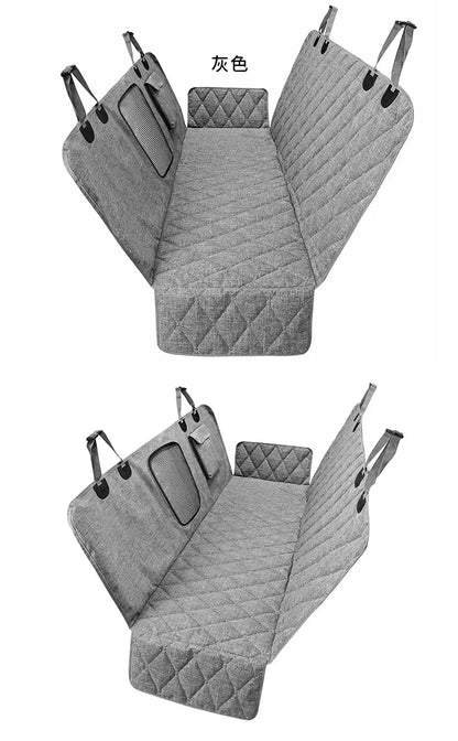 Universal Dog Car Seat Cover Waterproof Pet Car Seat Back Row Dog Pad Hammock Vehicle Rear Cover Cushion for Dogs Safety Pad