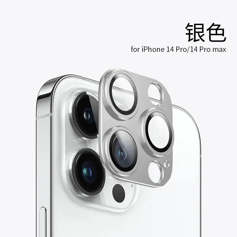 Metal Camera Lens Protector For iPhone 15 14 Pro Max Plus Camera Protector For iPhone 16 Pro Max Plus Rear Lens Screen Protector
