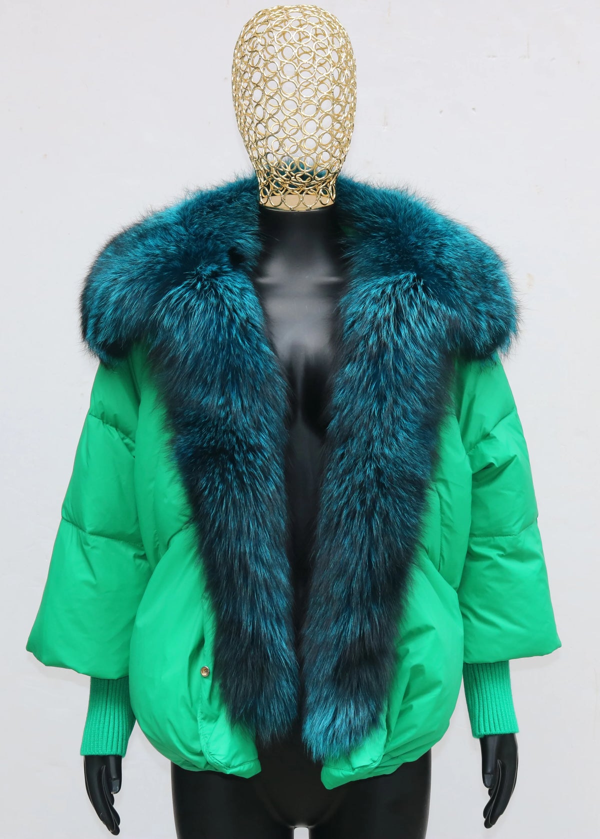 2024 Winter Women Warm Coat Oversized Real Fox Fur Collar Thick Luxury Outerwear New Fashion 90% Goose Down Jacket