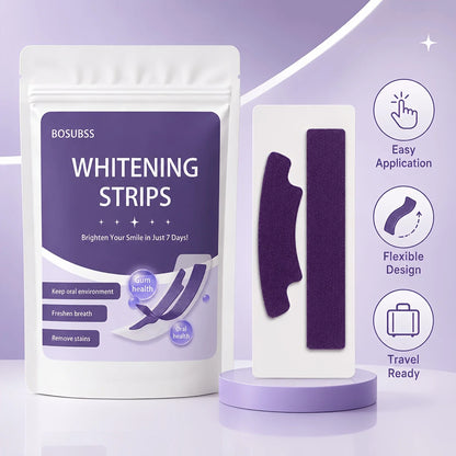 16/8/4pcsWhitening Strips for Teeth, At-Home Smile Care Strips, Easy-Use Oral Beauty Strips for Daily Routine, Bright Smile Appe
