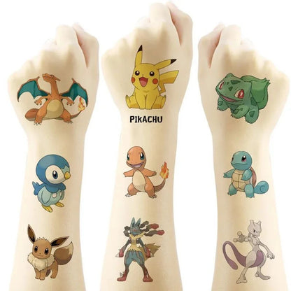 20pcs Pikachu Stickers Cartoon Decals Toys Waterproof Birthday Gift DIY Journal Decoration Reward Stickers
