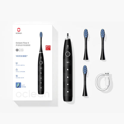 Electric Toothbrush for Adults,Oclean 150 Days Battery Life Electric Toothbrush with 3 Brush Heads  5 Modes IPX7 Waterpoor