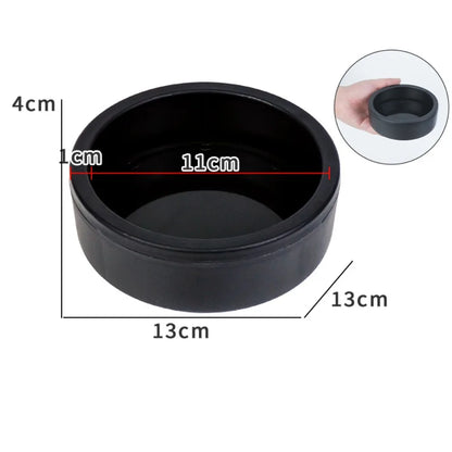 Portable Escape-Proof Reptile Food Dish Compact Multi-purpose Worm Water Dish Non-Tip Reptile Bowls Bearded Dragon