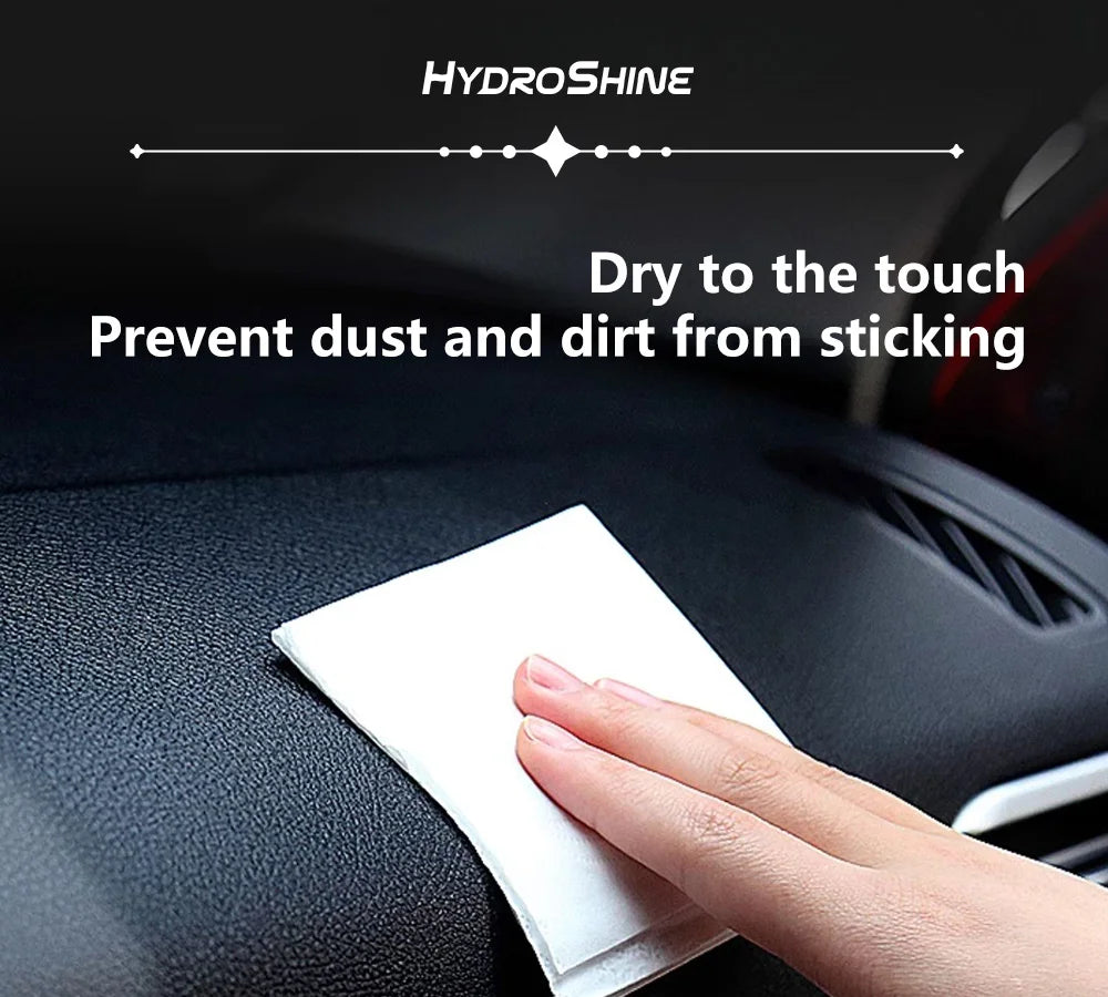 Hydroshine Car Interior Conditioner Interior Plastic Restore Wax Coat Exterior Cleaner Multifunctional Leather Care Maintenance