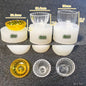 Miniature Food Play Mini Vintage Plate Fruit Plate Dinner Plate Doll House Mini Baking Baking Pan Organizer Jar Silicone Mold