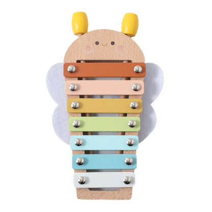 Montessori Kids Musical Toys Wooden Educational Instruments Baby Percussion Instruments Music Station Newborn Birthday Gift