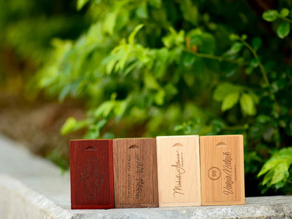 JASTER Free Custom Logo Photography Wedding Gift USB Flash Drive 128GB Wooden 64GB Box Pen Drive Maple Memory Stick 32GB 4G 16GB