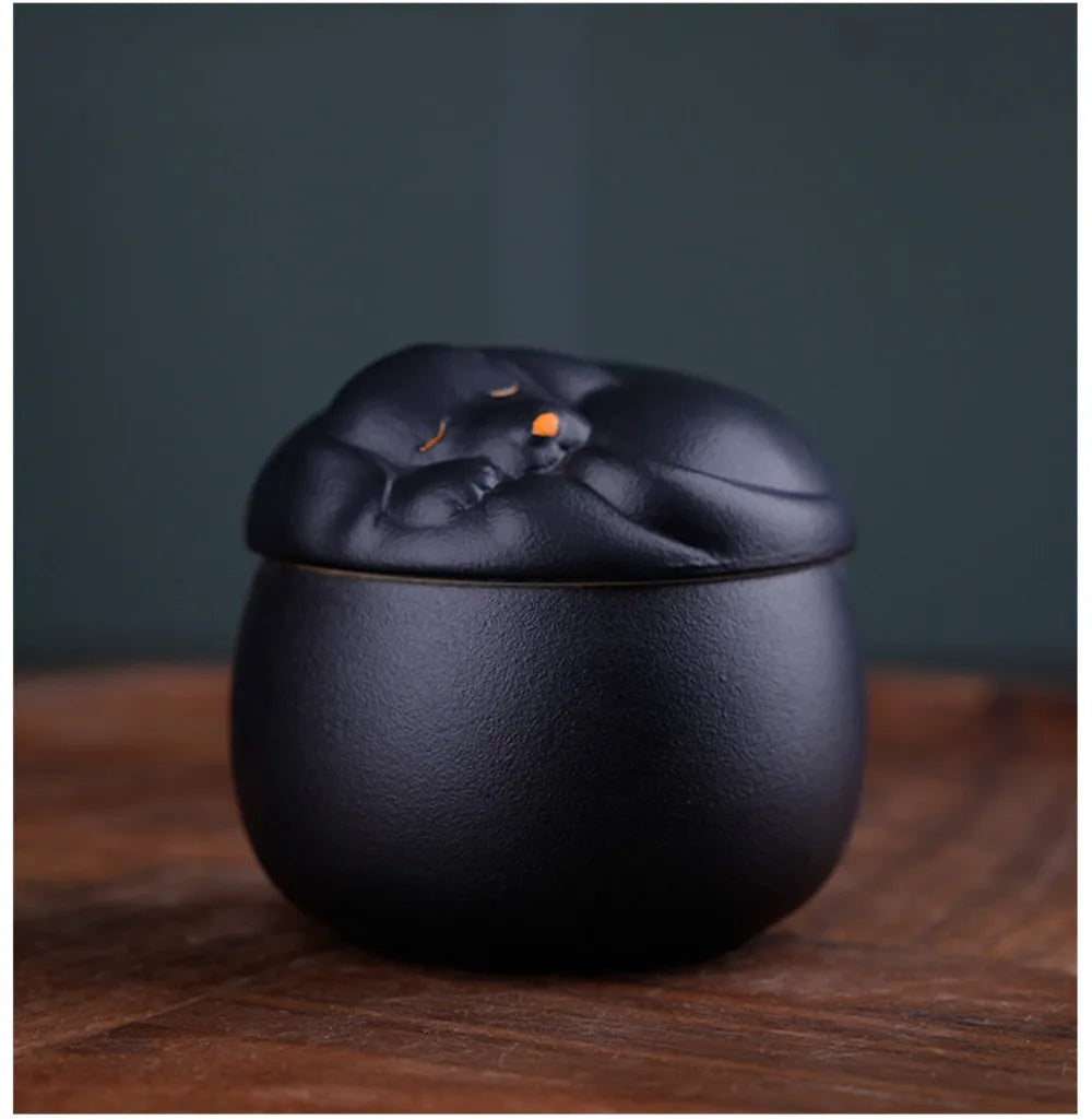 Ceramic Urn Dog Hair and Teeth Storage Pets Memorials Urn for Dogs Ashes Sealed and Moisture-proof Pet Souvenir Products