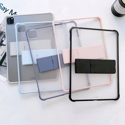 Funda Case for 10th Gen iPad A16 A19 iPad 9.7 10.2 Air5 Pro11 Air11 Case for iPad Pro12.9 Air13 Hard PC+TPU Stand Cover Coque