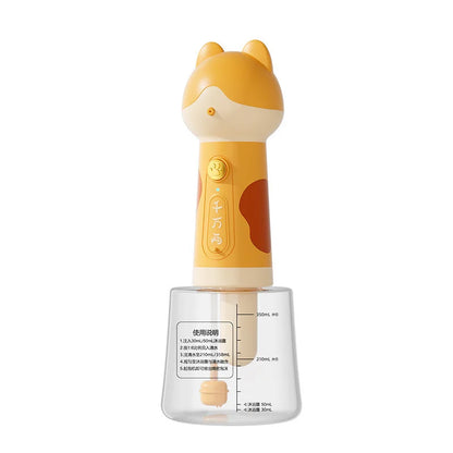 Pet Automatic Foam Dispenser 1:6 Dilution Scale Cat Dog Bath Bubble Maker One Touch Foaming Machine Pet Grooming Bath Supplies
