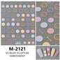 5D Exquisite Smiling Face Nail Stickers Embossed Japanese Macaron Nail Art Self-Adhesive Decorations Accessories DIY