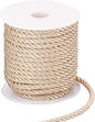 5MM Twisted Cord Rope Trim Craft Decorative Polyester Rope Handmade Cording for Sewing Crafts Upholstery Home Decor 5m