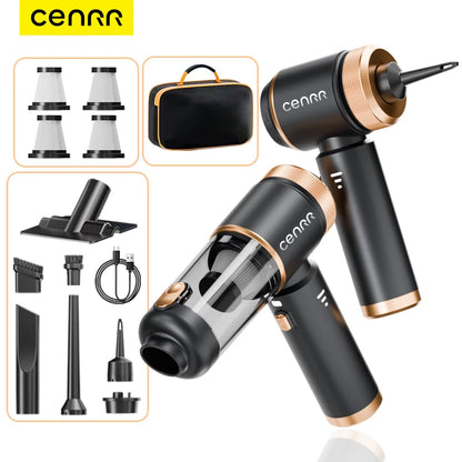 CENRR 2026 Car Vacuum Cleaner Mini 998000PA Cordless Powerful for Home Handheld Blower Car Cleaner Portable Car Vacuum Cleaner
