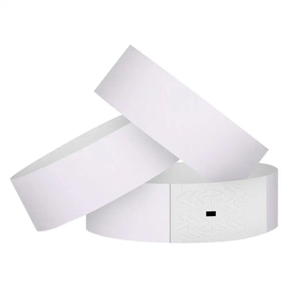 100Pcs Synthetic Paper Wristbands Disposable Waterproof Wrist Strap Event Identification Bracelets Removable Wristband Tape