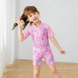 2-10T Summer Kids Boy Swimsuits Vacation Beach Pants Long sleeve Tops with Hat Toddler Sets Fashion Children Surfing Swim Suit