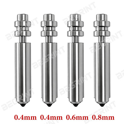Upgrade Anycubic Kobra X Hotend Durability Bimetallic Nozzle For Anycubic Kobra X 0.2/0.4/0.6/0.8mm 3D Printers Accessories