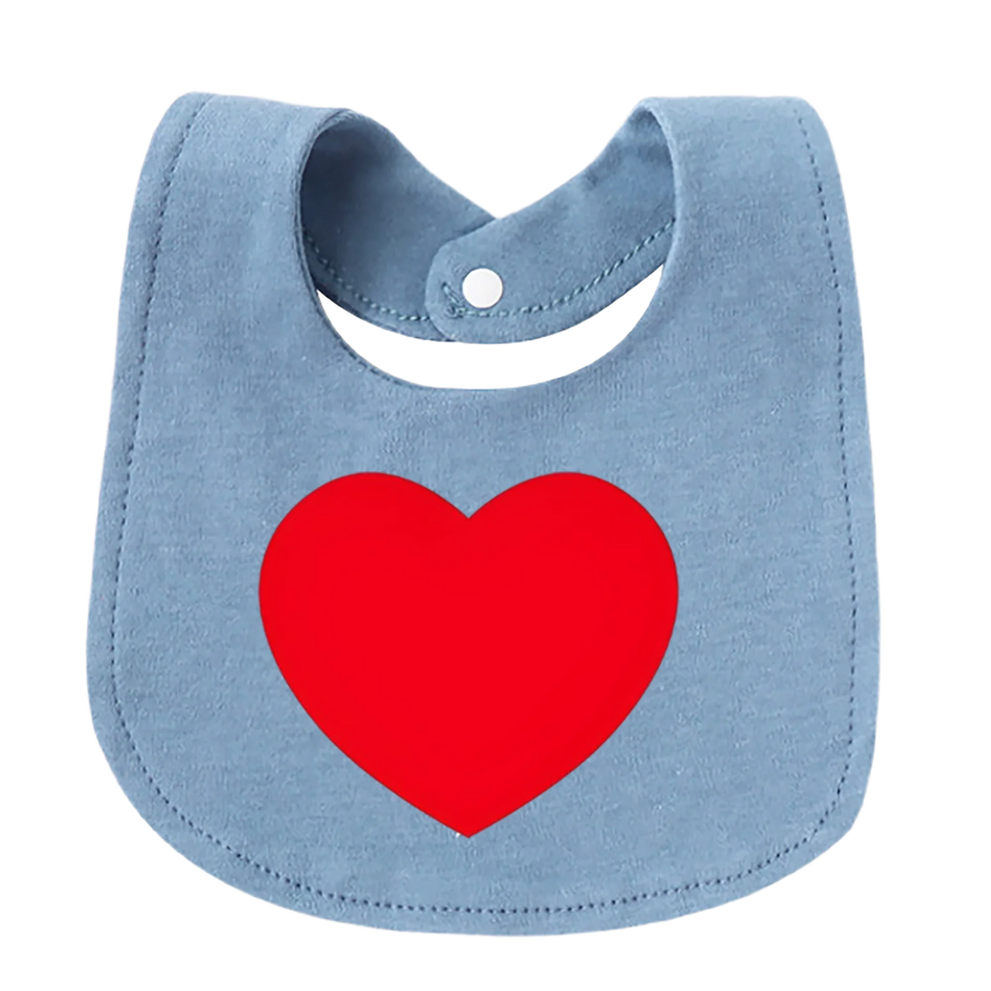 Baby Bib 100% Cotton Soft Absorbent Baby Bib U-Shaped Baby Bib Suitable for Use by Newborns to Children Aged 3 Years for Feeding