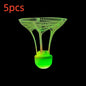 Luminous Windproof Luminous Badminton Ball, Super Durable And Unbreakable, Outdoor Fluorescent Bright Nylon Ball With Light