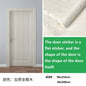 90x210cm/30X500cm Grey Wood Grain Wallpaper On The Door Adhesive  Furniture Refurbish Sticker Home Decor Wall Decal Door Sticker
