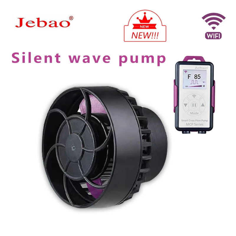 New Jebao Marine Aquarium Wireless Wave Maker MLW-5 MLW-10 ALW-20 SW RW Wave Pump with WiFi LCD Display Controller wave pump