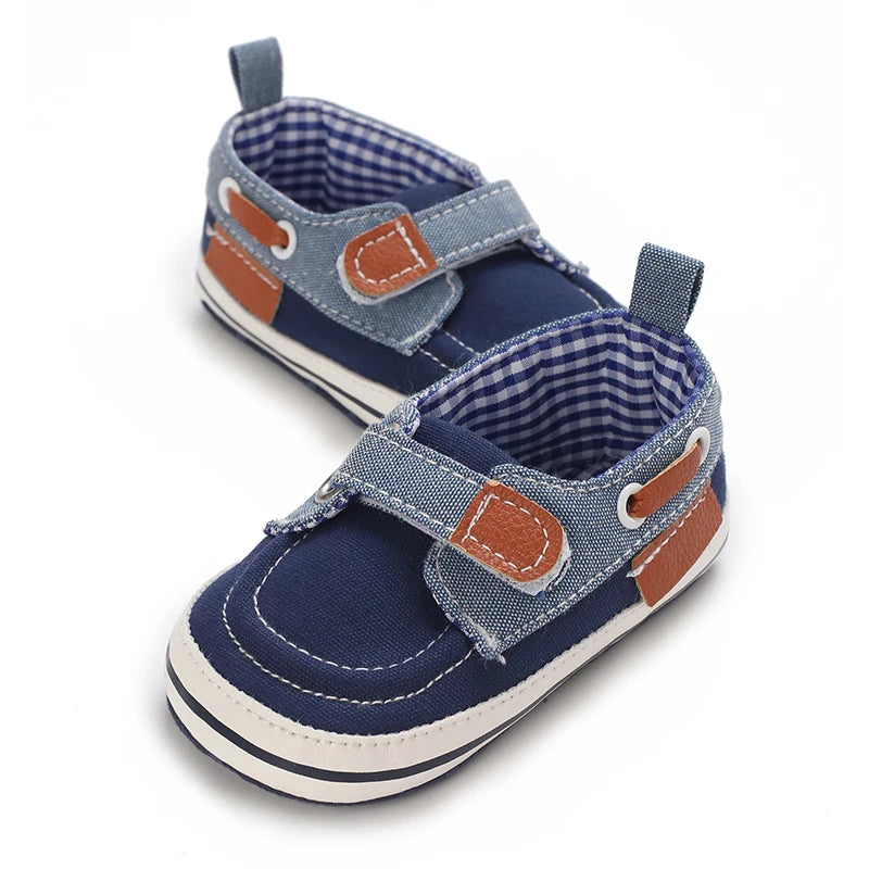 HAIZHIW 0-18M Baptism Newborn Baby Prewalker Girls Boys Casual Shoes Leather Non-Slip Soft-Sole Infant Toddler First Walkers