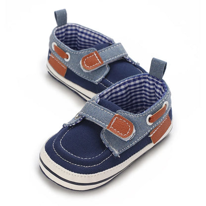 HAIZHIW 0-18M Baptism Newborn Baby Prewalker Girls Boys Casual Shoes Leather Non-Slip Soft-Sole Infant Toddler First Walkers
