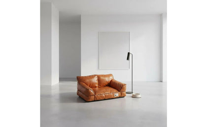 Leather Pet Sofa Bed Removable and Cleanable Cat Sofa for Small Dogs