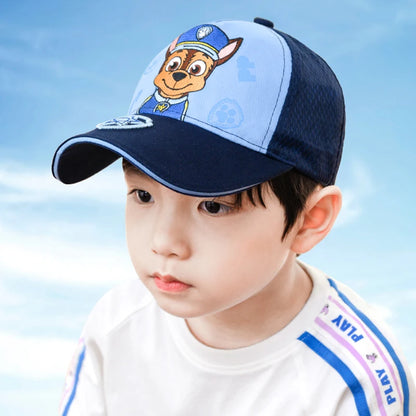 Genuine Paw Patrol Baseball Cap Cartoon Character Outdoor Sports Hat Cute Comfortable Sunscreen Mesh Caps Children's Party Gift