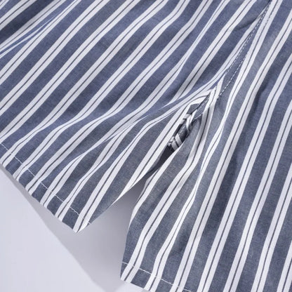 Mens Underwear Boxers Shorts Casual Cotton Sleep Underpants Homewear Men Arrow Panties Striped Plaid Loose Comfortable Underwear