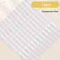 12pcs Binding Clips Strip Kawaii 2 Hole Loose Leaf Clips A4 Paper Fasteners DIY Scrapbook File Folder Notebook Accessories