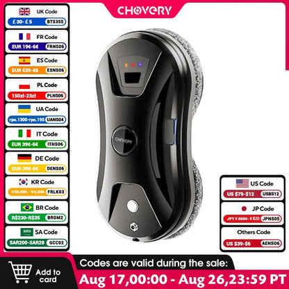 Vacuum Cleaner New Windows Cleaning Robot Window Washer Electric Glass Limpiacristales Remote Control For Home