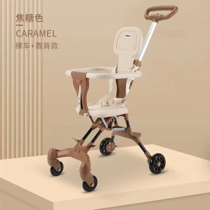 Easy Assembly DIY Pet Stroller Portable Foldable Cart Breathable Travel Carrier for Small Breed Dogs Cats Outdoor Walking