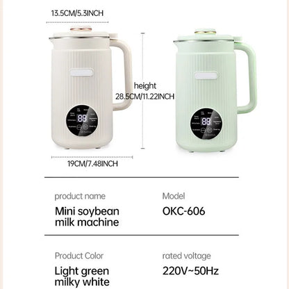 220V/110V  Multifunctional Electric Soybean Milk Machine Food Blender Automatic Fruit Juice Maker Water Boiling Kettl Soy