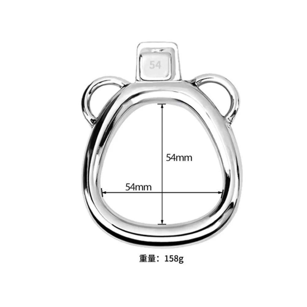 Stainless Steel Chastity Cage Device Penis Rings Bondage Belt Cock CB Lock BDSM Sex Toys for Man Gay Adult Products Accessories