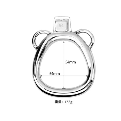 Stainless Steel Chastity Cage Device Penis Rings Bondage Belt Cock CB Lock BDSM Sex Toys for Man Gay Adult Products Accessories