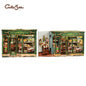 CUTEBEE Book Nook DIY Building Kit with Laser-Cut Precision Pieces 3D Wooden Puzzle  Collectible Desk Home Decor for Gift Idea