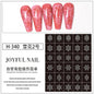 Hollow Nail Art Stickers Spray Painted Design Love Butterfly French Pattern Nail Accessories Decorative Decals