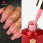 MSHARE Milk Milky White Base Gel Polish Camouflage Color Rubber Base Nail Base Coat 10ml